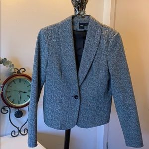 ASOS work blazer black and white